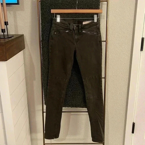 rag & bone green jeans - Picture 1 of 4